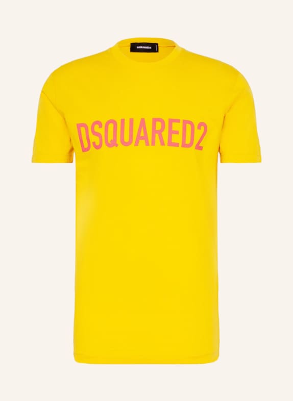 DSQUARED2 T-Shirt DUNKELGELB