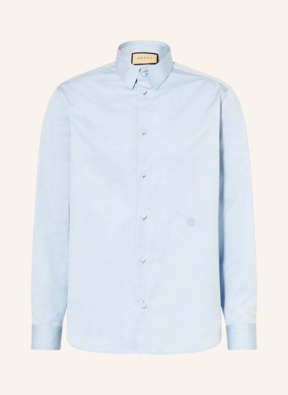 GUCCI Shirt regular fit 4910 SKY BLUE