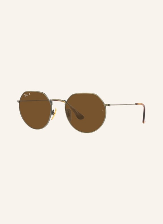 Ray-Ban Sunglasses RB8165 920757 - GOLD/BROWN POLARIZED