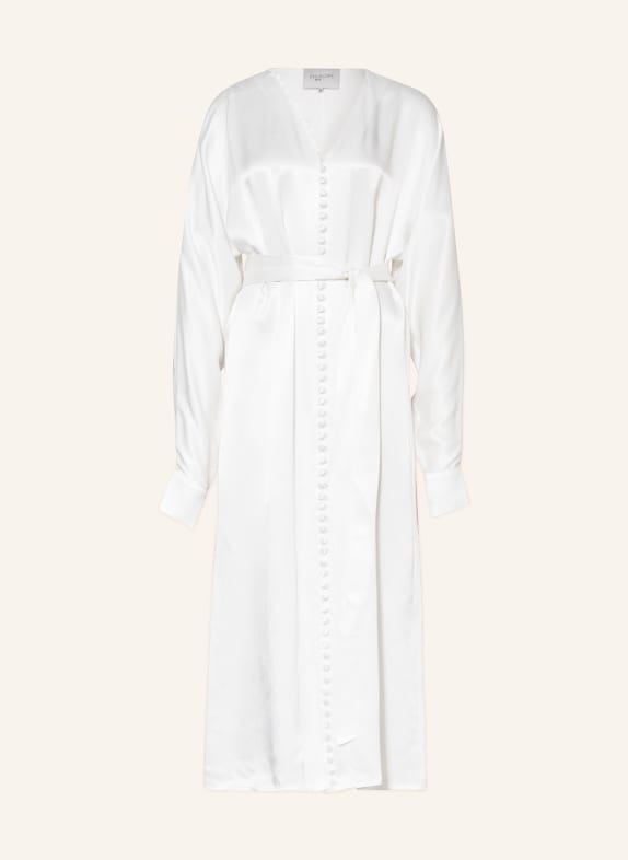 ENVELOPE 1976 Silk dress CANNES WHITE