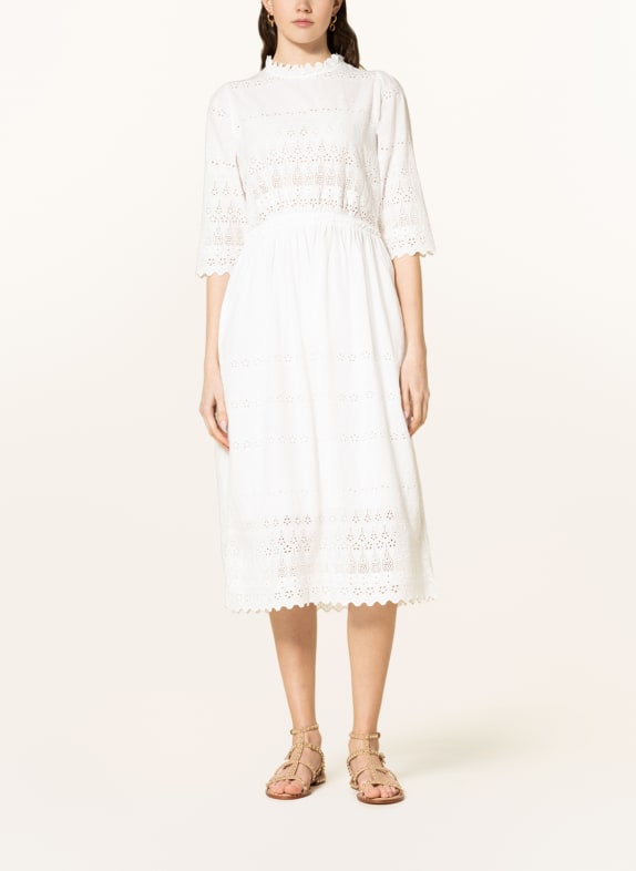 SCOTCH & SODA Dress with 3/4 sleeves and embroidery