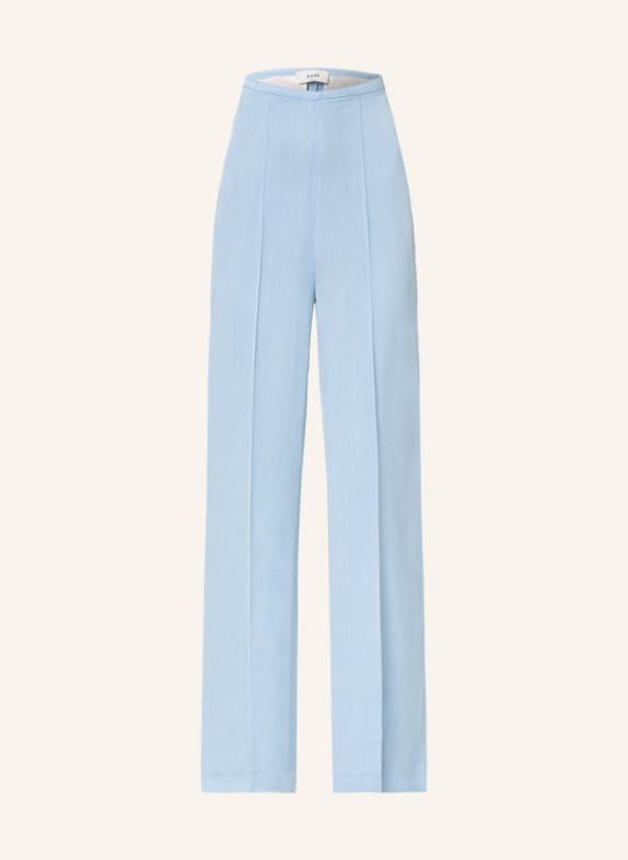 RÓHE Wide leg trousers LIGHT BLUE