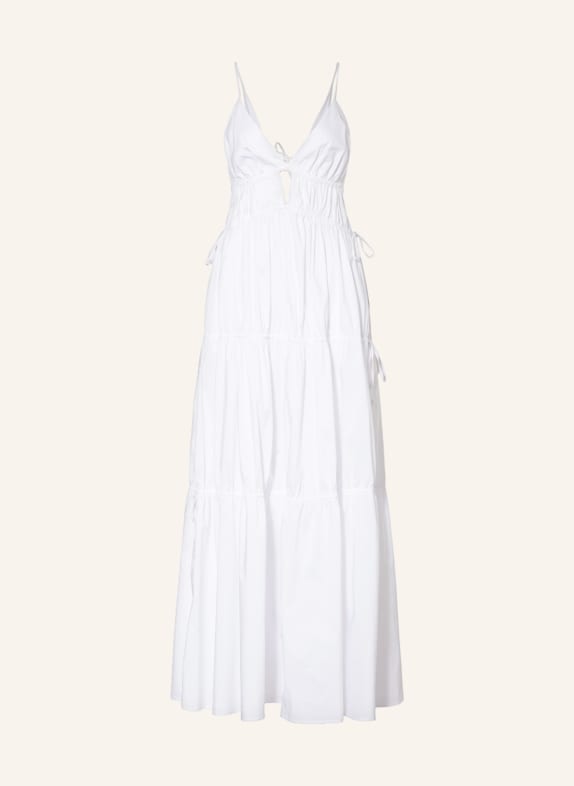SIMKHAI Dress APRIL with cut-out WHITE