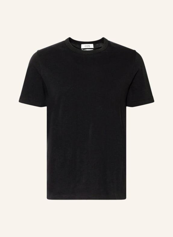 COS T-Shirt SCHWARZ
