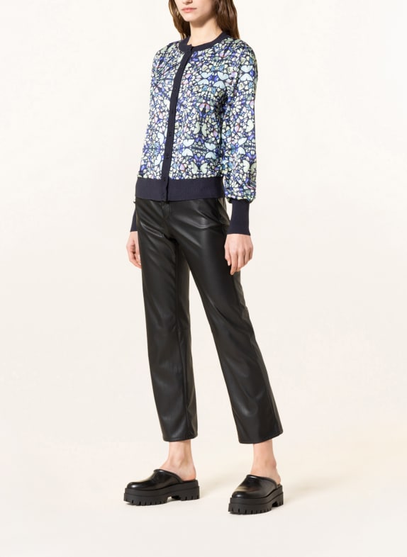 TED BAKER Strickjacke BRIELI im Materialmix mit Leinen
