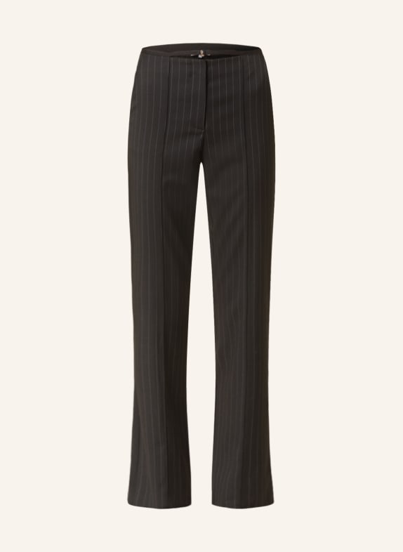 PATRIZIA PEPE Hose SCHWARZ/ WEISS