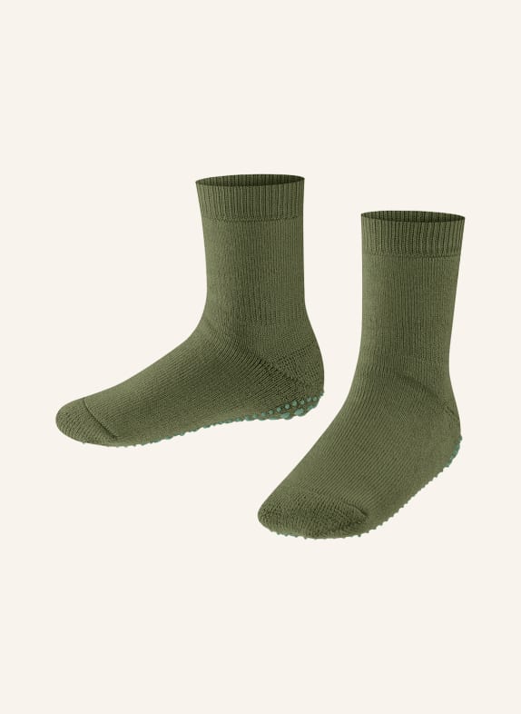 FALKE Protiskluzové ponožky CATSPADS 7681 SERN GREEN