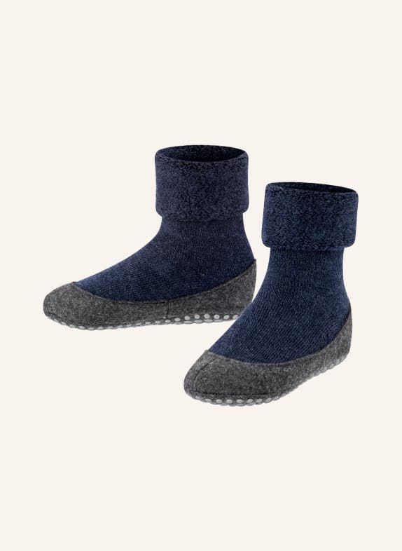 FALKE Protiskluzové ponožky COSYSHOE 6680 DARK BLUE