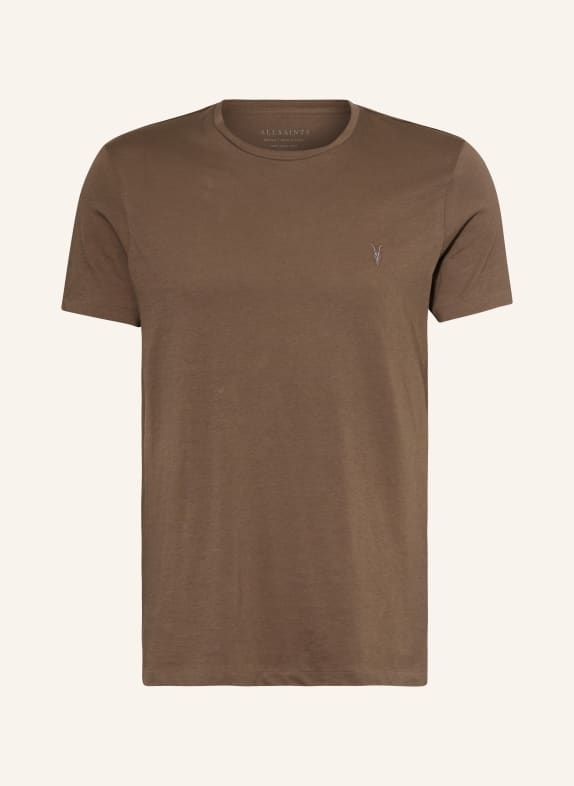 ALLSAINTS T-Shirt TONIC BRAUN