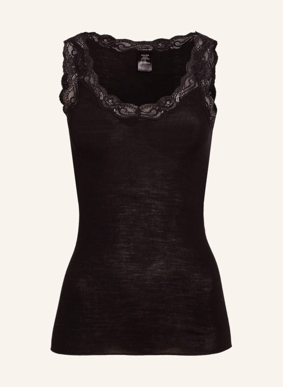 CALIDA Top RICHESSE LACE with silk BLACK