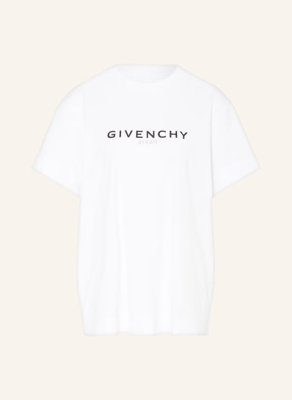 GIVENCHY T-Shirt WEISS/ SCHWARZ