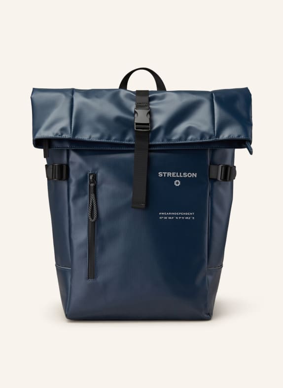 STRELLSON Backpack STOCKWELL 2.0 EDDIE with laptop compartment BLUE