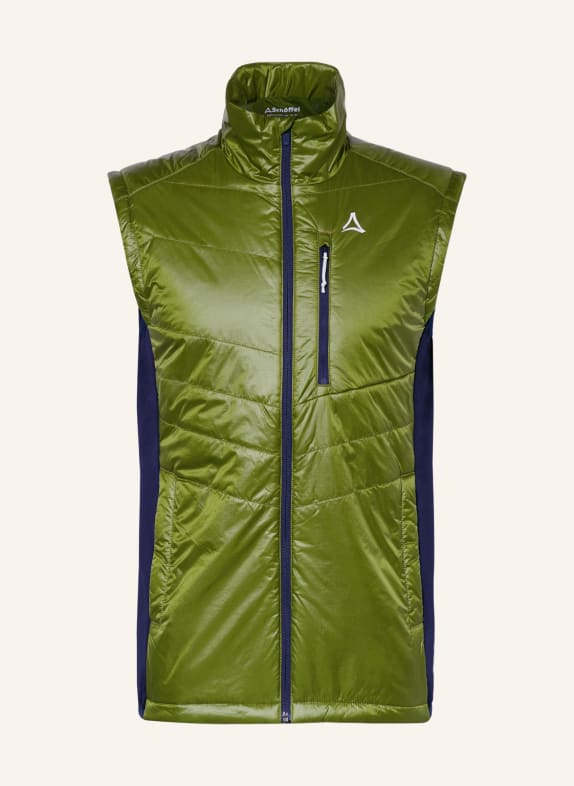 Schöffel Hybrid quilted jacket STAMS GREEN