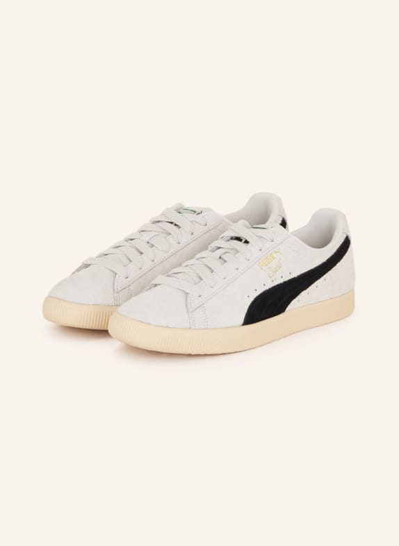 PUMA Sneakersy CLYDE HAIRY SUEDE JASNOCZARY
