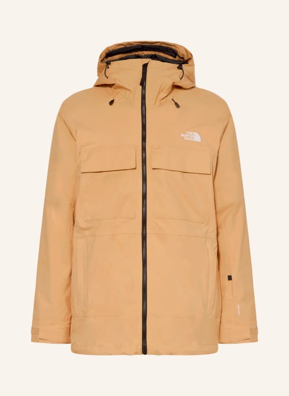 THE NORTH FACE Skijacke FOURBARREL TRICLIMATE DUNKELGELB