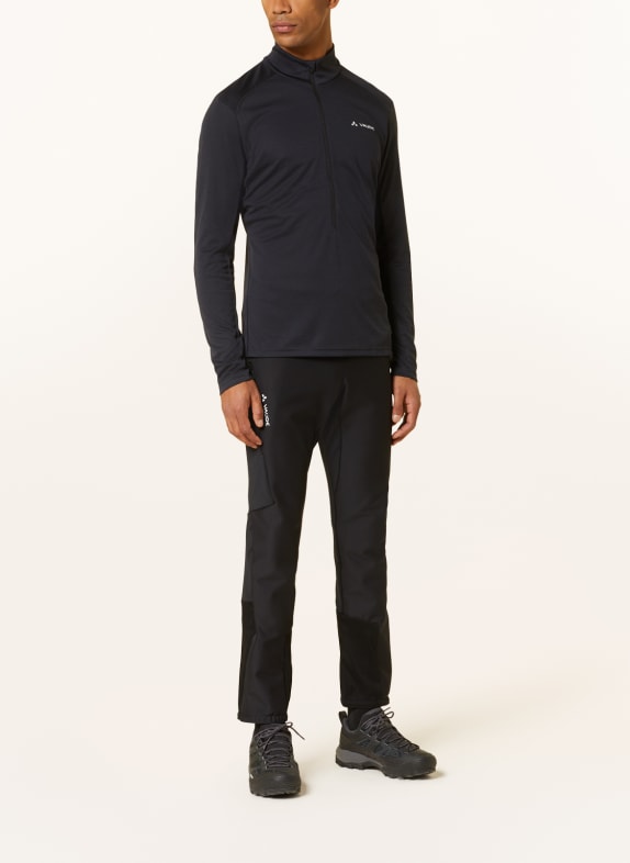VAUDE Softshellbroek LARICE ZWART