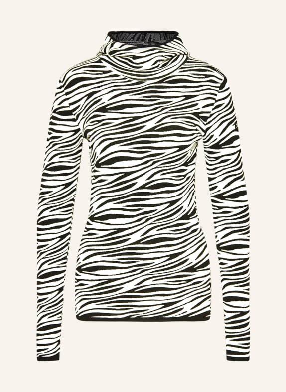 JET SET Longsleeve ZOEY SCHWARZ/ WEISS