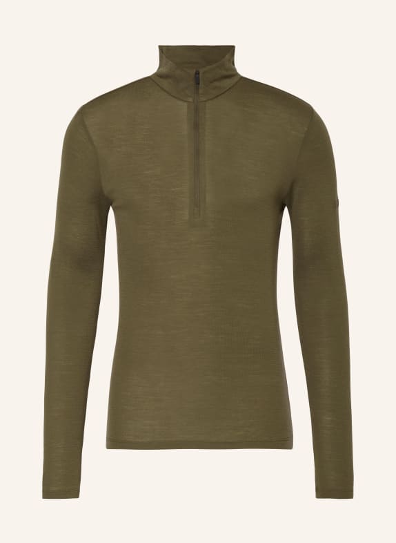 icebreaker Functional underwear shirt 175 EVERYDAY in merino wool KHAKI