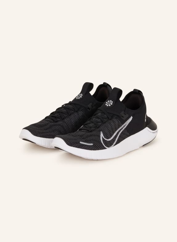 Nike Running shoes FREE RUN FLYKNIT NEXT NATURE BLACK/ WHITE