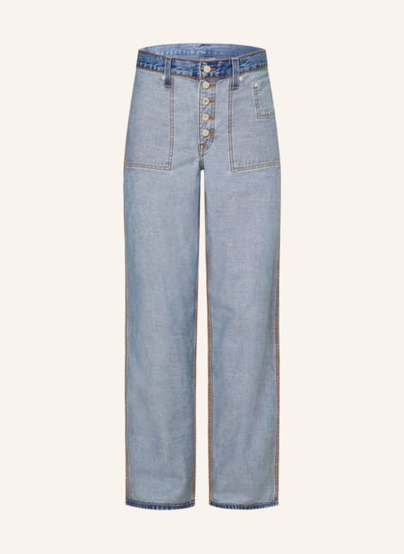 Levi's® Jeansy straight BAGGY DAD dwustronne 00 Med Indigo - Flat Finish