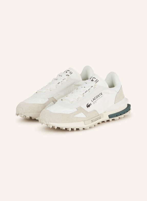 LACOSTE Sneaker ELITE ACTIVE WEISS/ HELLGRAU