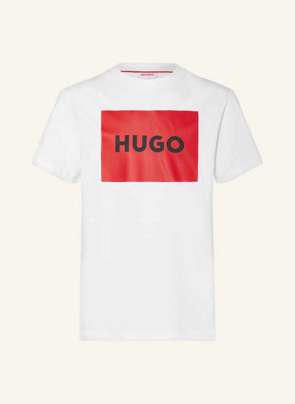 HUGO T-Shirt WEISS/ ROT/ SCHWARZ