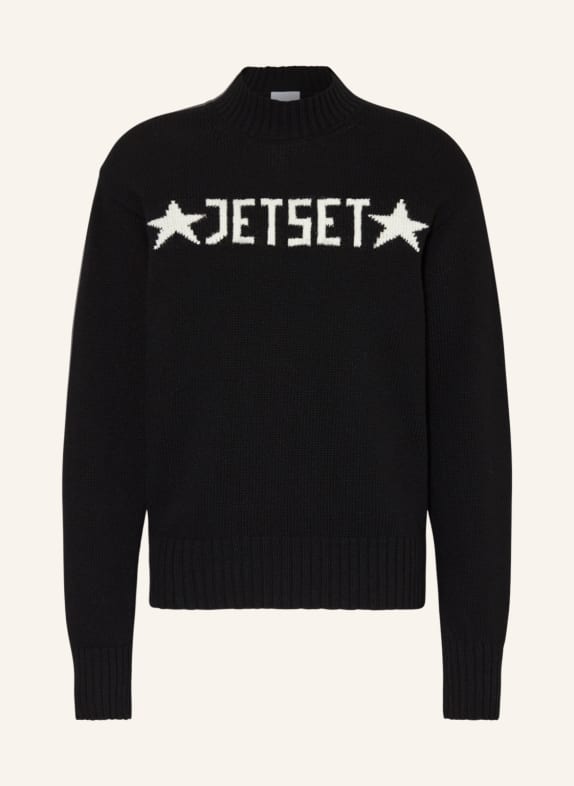 JET SET Sweater BLACK/ WHITE