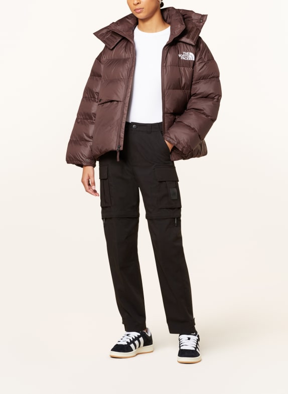 THE NORTH FACE Quilted jacket ACAMARACHI BROWN