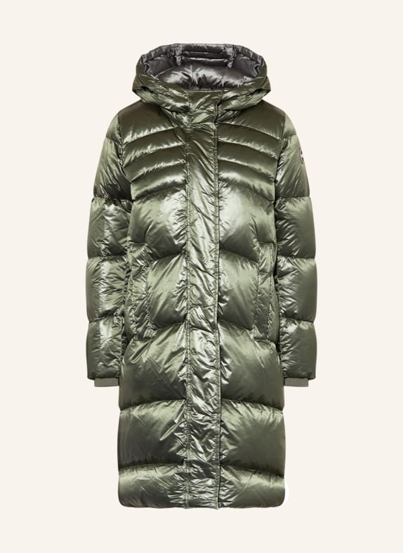 COLMAR Quilted coat OLIVE