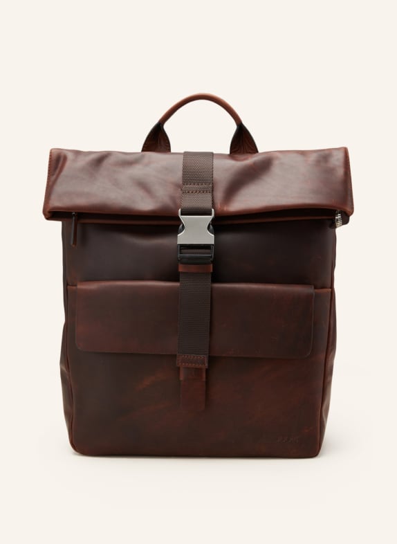 JOOP! Backpack LORETO RICO with laptop compartment BROWN