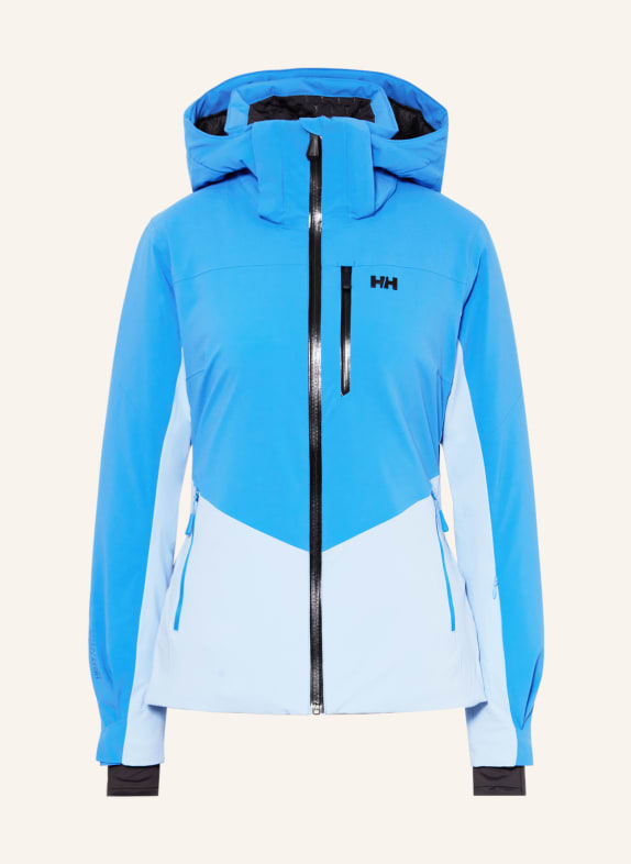 HELLY HANSEN Ski jacket ALPHELIA LIGHT BLUE/ BLUE/ BLACK