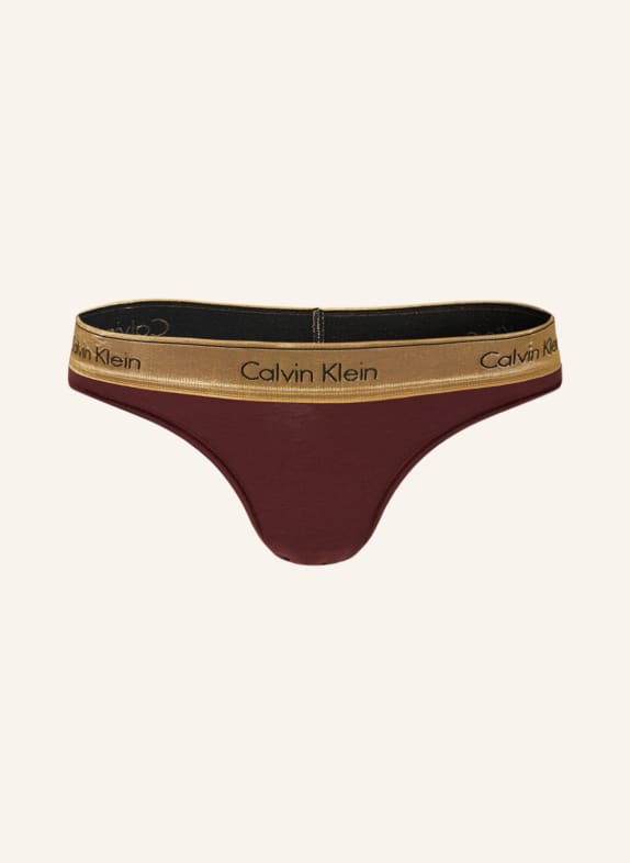 Calvin Klein Slip MODERN COTTON DUNKELLILA/ GOLD