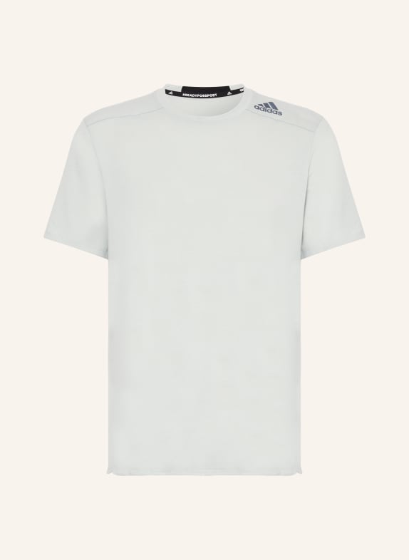 adidas T-Shirt DESIGNED FOR TRAINING HELLGRAU