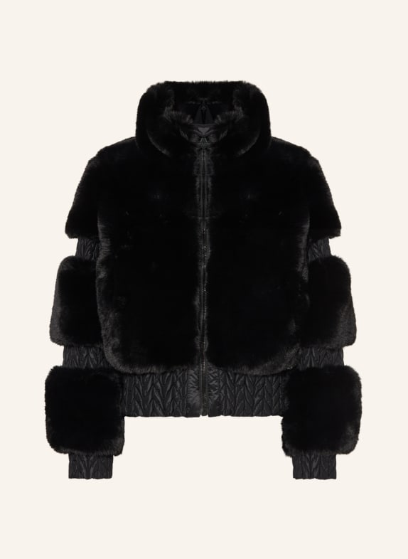 GOLDBERGH Faux fur jacket FURRY BLACK