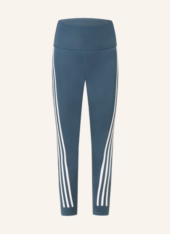 adidas Tights OPTIME TRAINICONS PETROL/ WEISS