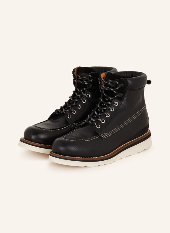 WOOLRICH Lace-up boots BLACK