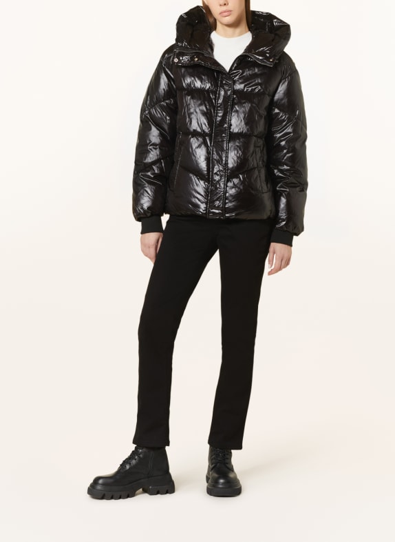 RINO & PELLE Quilted jacket BLACK