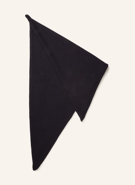 TOTEME Trojúhelníkový šátek TMAVĚ MODRÁ