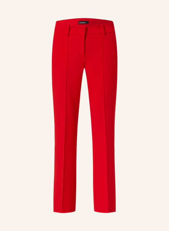 CAMBIO Bootcut trousers FARAH RED