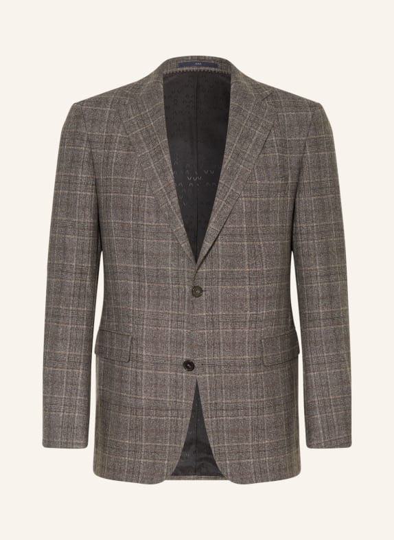 EDUARD DRESSLER Suit jacket comfort fit 084 Braun