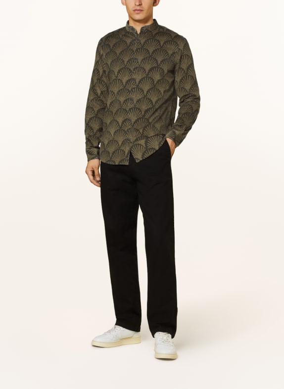 NOWADAYS Cămașă din cord Slim Fit OLIV