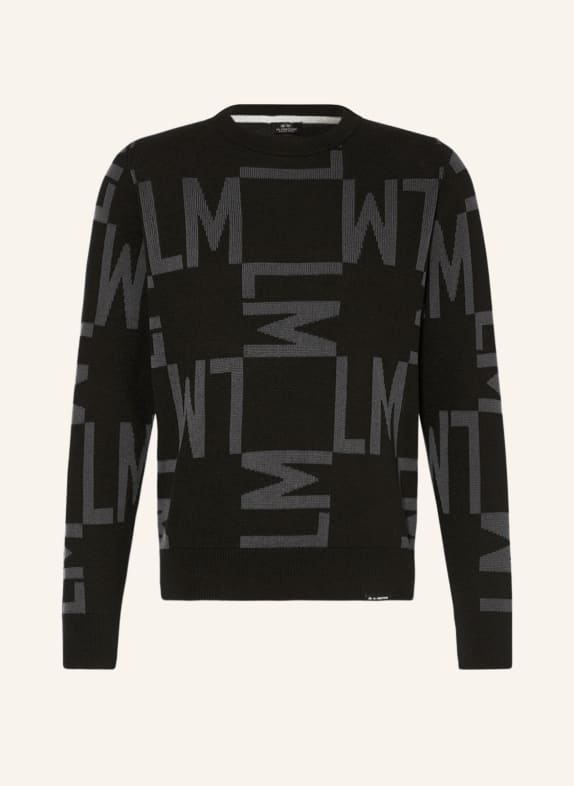 LA MARTINA Sweater BLACK/ GRAY