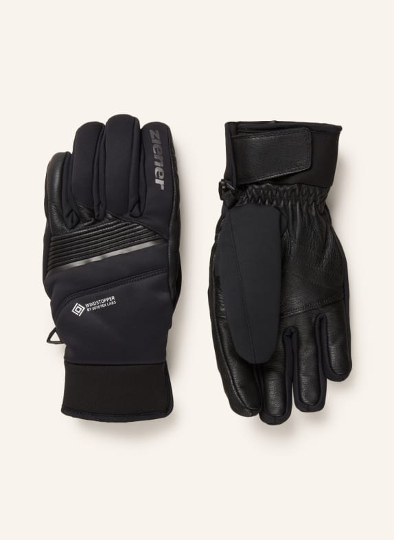 ziener Ski gloves GANNO BLACK