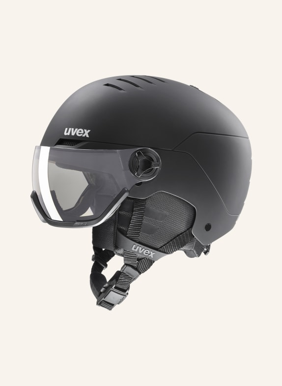 uvex Ski helmet WANTED VISOR V BLACK