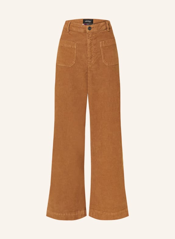 ottod'ame 7/8 corduroy trousers CAMEL
