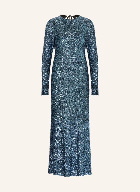 ottod'ame Evening dress with sequins BLUE
