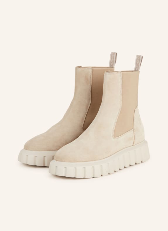 VOILE BLANCHE Chelsea-Boots GRENELLE BEIGE