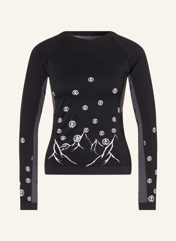 SPORTALM Longsleeve SCHWARZ/ WEISS