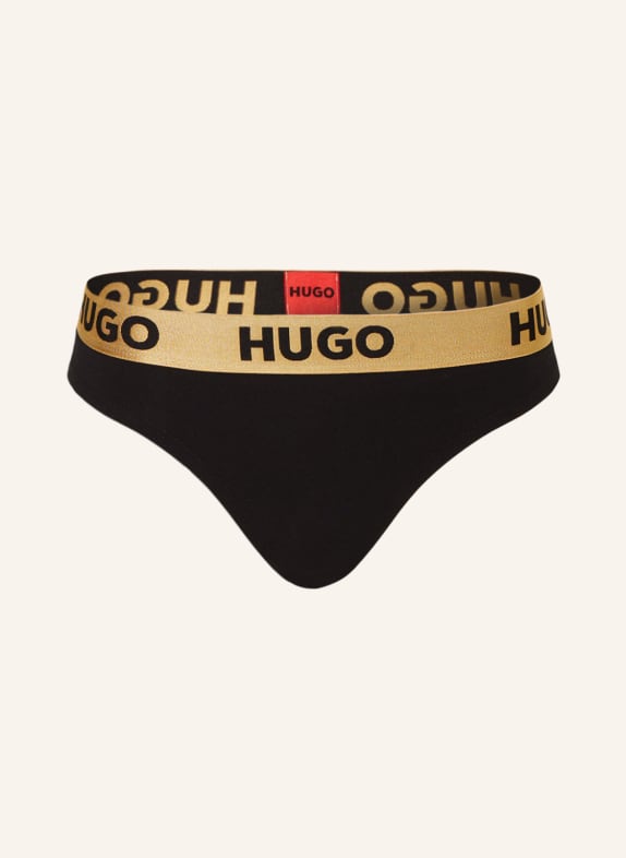 HUGO Thong BLACK/ GOLD