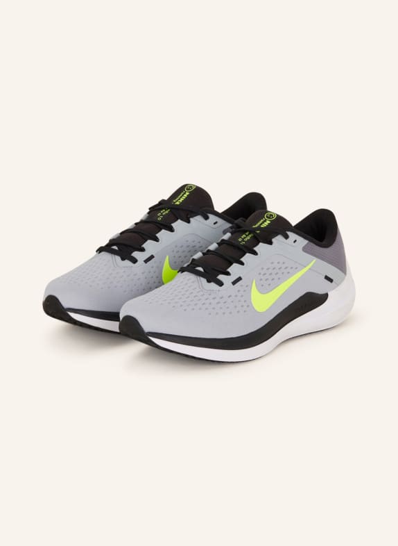 Nike Running shoes NIKE WINFLO 10 GRAY/ NEON YELLOW